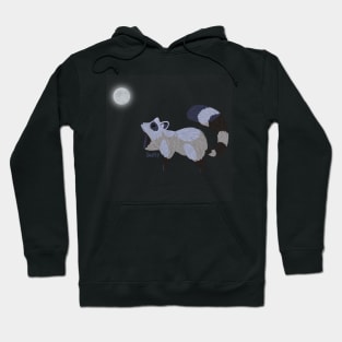 Moon Raccoon Hoodie